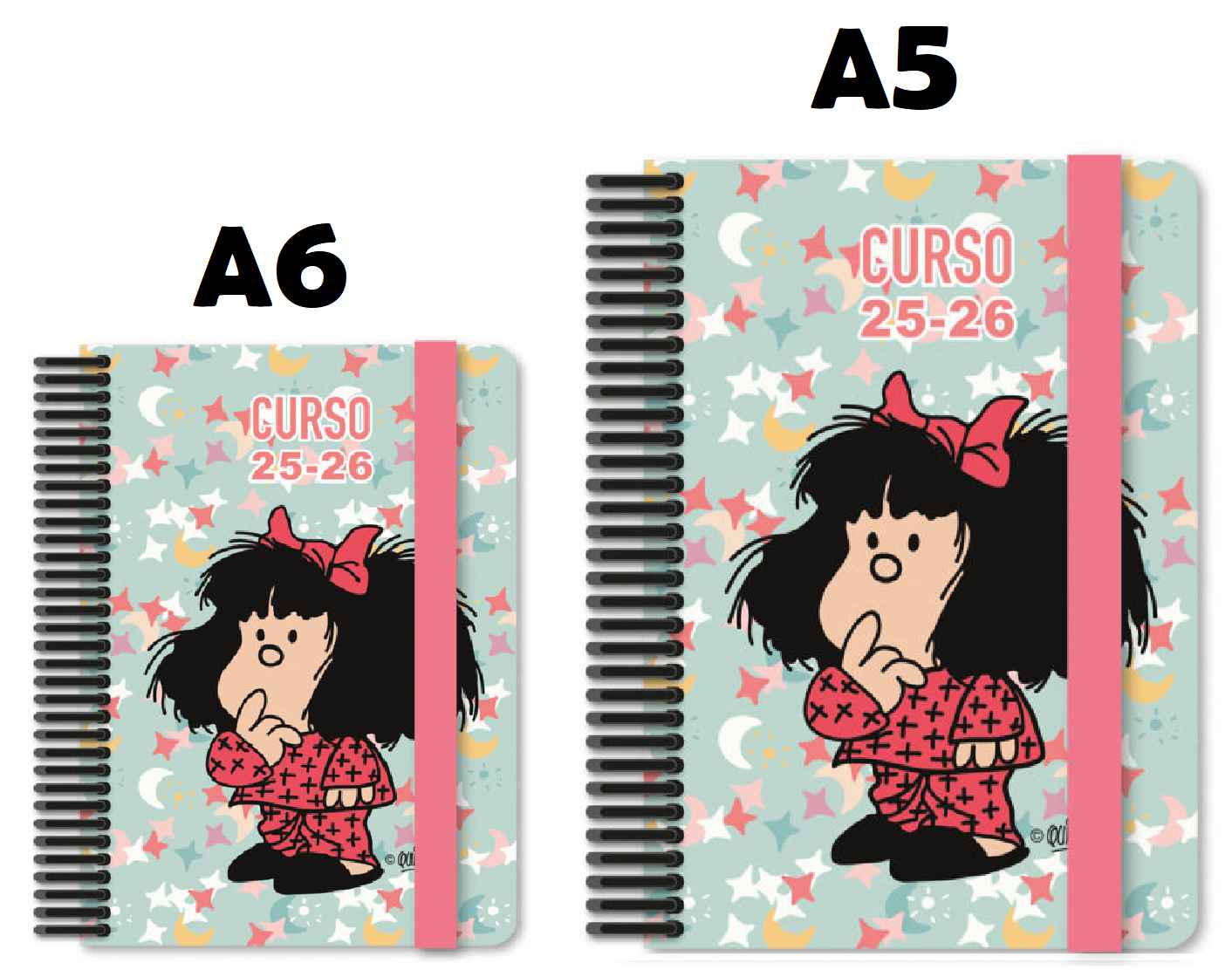 Agenda escolar Mafalda Sleep